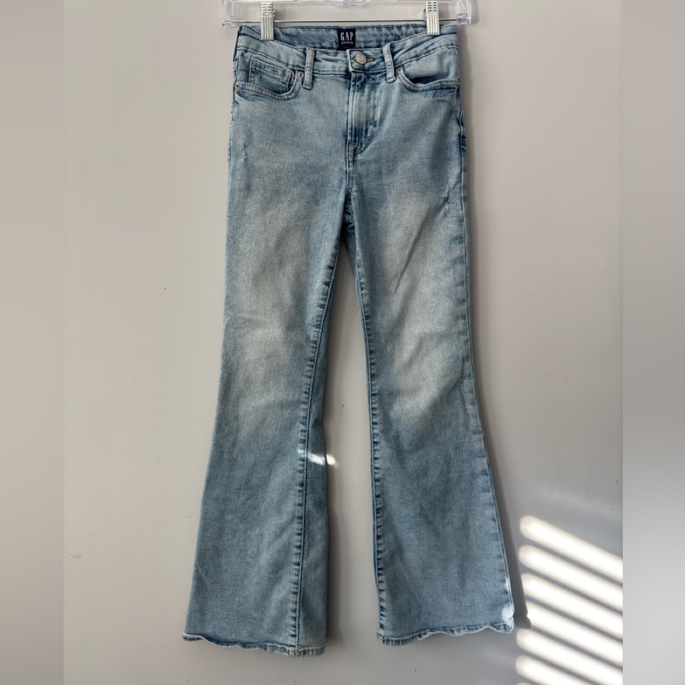 Girl's GAP Light Blue Flared Jeans